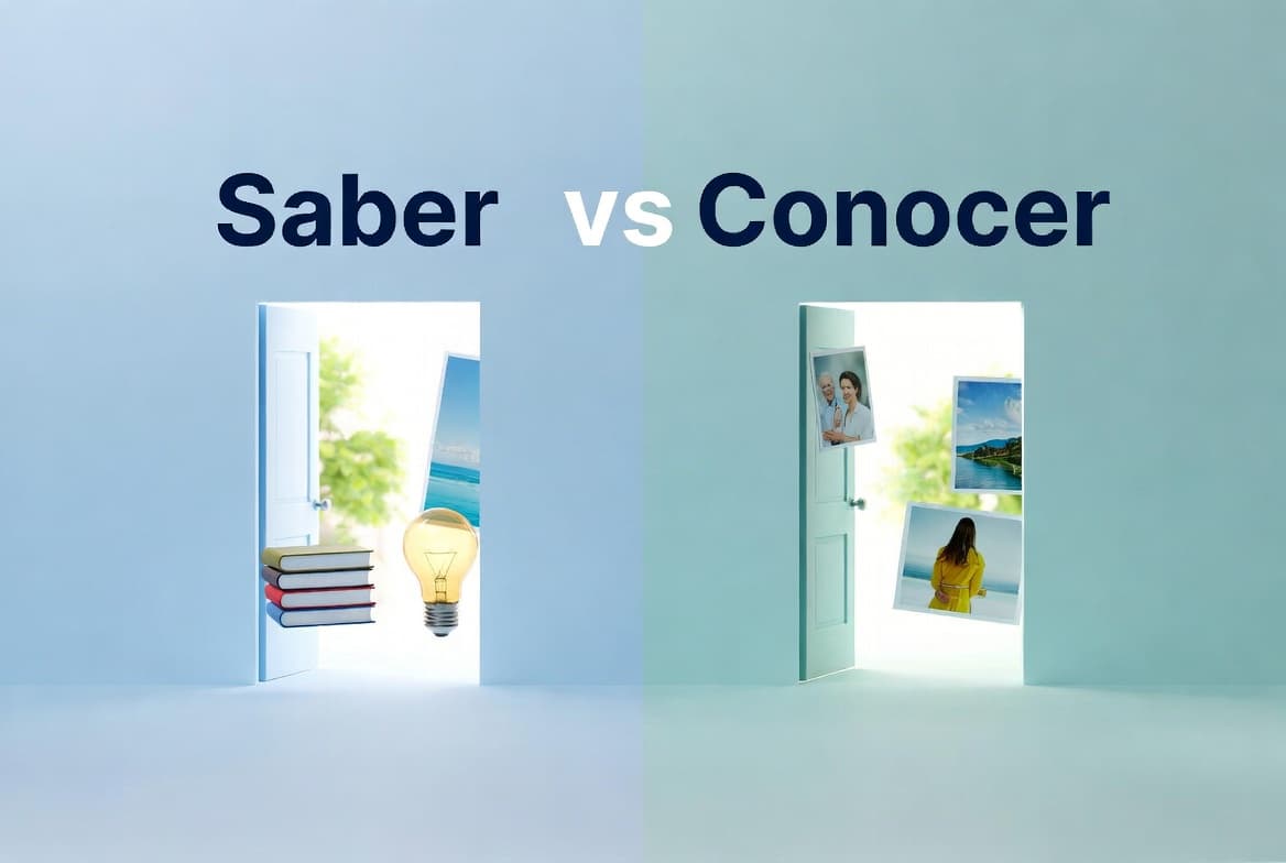 Saber vs Conocer: The Complete Guide (with Examples and Tricks)